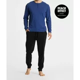 Atlantic Men's pyjamas - black/blue
