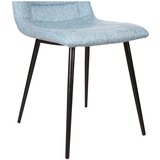 XORA stol, kovina, tekstil modra, črna | Shoptok.si