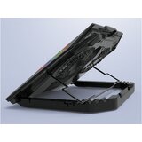 Conceptronic Notebook Rashlada do 17" - THYIA02B (USB, 2x12.5cm, LCD zaslon, podesiva visina, protuklizna, crna) | shoptok.hr