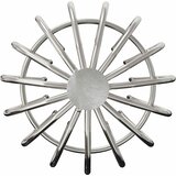  Zaštita od lišća za žljeb 8 pcs Srebrno 110 mm Nehrđajući čelik | Eponuda.ba