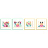 Tooky Toy Tooky drvena igračka – rak, slagalica za slaganje blokova (pastel) | shoptok.hr
