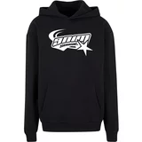 9N1M SENSE Sweater majica 'Star' crna / bijela