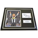 Drugo Pavel Nedved Signed Framed Photo 12" x16" Juventus Autograph Memorabilia Display COA