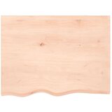Stolna ploča 80x60x(2-4) cm od netretirane masivne hrastovine | shoptok.hr