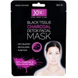 Body Care Black Tissue Charcoal Detox Facial Mask maska za obraz 28 ml za ženske