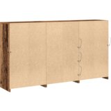vidaXL stranišče z LED lučmi Star les 181.5x37x100 cm Inženirski les | Shoptok.si