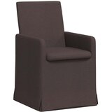  Trpezarijske stolice 2 pcs Tamno smeđa 57 x 67 x 95 cm tkanina | Eponuda.ba