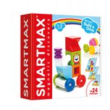 SmartMax – Moj prvi magnetni komplet za sestavljanje z avtomobilčkom 2v1 | Shoptok.si