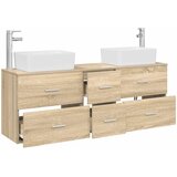  Set ormarića za kupaonicu 3 kom. Hrast sonoma 53 x 34,5 x 63 cm | shoptok.hr