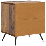  Noćni ormar s ladicama 2 pcs Staro drvo 43 x 34 5 x 47 5 cm | shoptok.hr