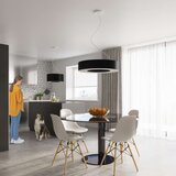  Lestenec SATURNO SLIM 50 črn, (21348417) | Shoptok.si