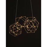 Nova Luce LED viseća svjetiljka aluminijska u zlatnoj boji Nebula – | shoptok.hr