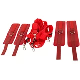 Bad Kitty Bed Restraint Set Red
