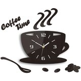  Zidni satovi COFFE TIME 3D WENGE HMCNH045-wenge (moderni zidni) Cijene