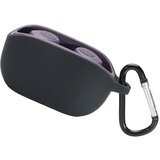 INF Ovitek za JBL Wave 100TWS s karabinom - mehak zaščitni silikonski ovitek Black, (21838040) | Shoptok.si