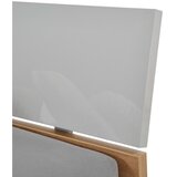 XORA postelja 120 cm x 200 cm , leseni material siva, barve hrasta | Shoptok.si