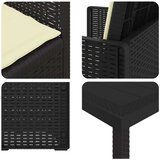  Komplet za jedilnico v vrtu z blazino 7 pcs Antracit in krem PP, (5000301212) | Shoptok.si