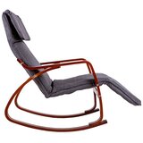  Stolica za ljuljanje ModernHome –siva | shoptok.hr