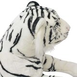vidaXL Plišasta igrača tiger bela XXL, (20816911) | Shoptok.si