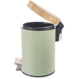 Orion Svetlo zelen kovinski koš za smeti s pedalom 3 l Greenish – | Shoptok.si