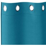  Zavjese za blackout s prstenovima 2 pcs Tirkizna 245 x 140 cm | shoptok.hr