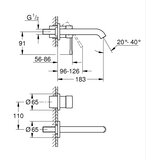 Grohe Essence ugradna za umivaonik 19408001 Slike