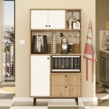 Hanah home RE3-SW oakwhite multi purpose cabinet cene