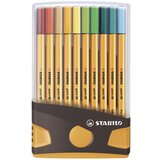 Stabilo Fineliner point 88, 20 ColorParade, sivo/oranžna, (21655991) | Shoptok.si