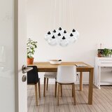 Toolight Viseća Lampa MS022-9CP Crna | shoptok.hr