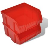  Set zidnih kutija za alat, 30 kom , crvena i plava | shoptok.hr