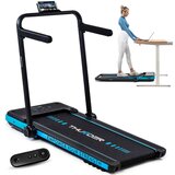 THUNDER Električna nizkoprofilna zložljiva tekalna steza ® IMPACT-BLUE – 12 km/h, 1,5 KM, pod posteljo, Bluetooth, nosilnost 130 kg, (5000089643) | Shoptok.si