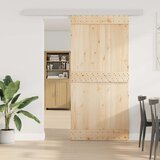 Pribor za klizna vrata 200 cm od aluminijske legure srebrna | shoptok.hr