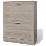  Ormarić za Cipele s 2 Pretinca Boja Hrastovine | shoptok.hr