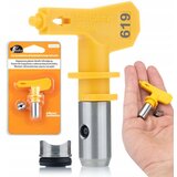 Rosfix ULTRA SPRAY 619 BRIZGALNA GLAVA – 30 CM ŠIRINA, ZA AKRIL IN LATEKS | VISOKOTLAČNA, VKLJUČNO Z TESNILOM, (5000010057) | Shoptok.si