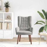  Fotelja Svijetlo siva 63 x 67 x 94 cm Baršun | Eponuda.com