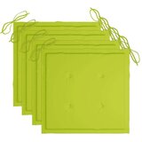  Vrtne stolice s jastucima 4 kom od masivnog drva bagrema | shoptok.hr