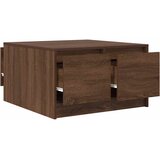  Stol za kavu s ladicama smeđi hrast 70,5x70x40 cm | shoptok.hr