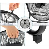 Izdelki za telo > Klimatske naprave in ventilatorji Ventilator s 3 stopnjami, hitrosti 145°, nastavljiv kot nagiba, (črn) | Shoptok.si