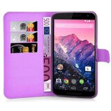 Cadorabo Motorola Google NEXUS 6 v pastelno vijolična - Zaščitni ovitek z magnetnim zapiranjem, stoječo funkcijo in režo za kartice, (20557169) | Shoptok.si