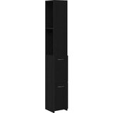  Kupaonski ormar Crni hrast 25 x 25 x 170 cm Konstruirano drvo | Eponuda.com