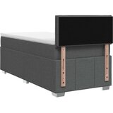  Boxspring krevet s madracem Tamnosiva 90 x 190 cm Tkanina 90 x 190 x 100.5 cm | shoptok.hr