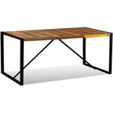  Blagovaonski Stol Masivno Obnovljeno Drvo 180 cm | shoptok.hr