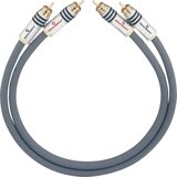 Oehlbach cinch avdio priključni kabel [2x moški cinch konektor - 2x moški cinch konektor] 1.50 m antracitna pozlačeni konektorji NF 14 MASTER, (20431891) Cene