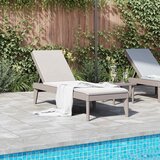 vidaXL Ležaljka za sunčanje boja cappuccina 186 x 60 x 29 cm PP | shoptok.hr