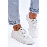 Boto PG1 Women's Openwork Lace-up Sneakers White Carinel | Shoptok.si