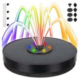 Malatec lED RGB solarna plavajoca vrtna fontana - crpalka za Cene
