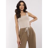 Italy Moda Trousers-DHJ-SP-20523.66P-light brown | shoptok.hr