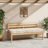  Paletni podni jastuk pamučni 120 x 80 x 10 cm bež | Eponuda.com