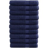  Ručnici SOLUND 10 kom modri 100 x 200 cm 600 gsm | shoptok.hr