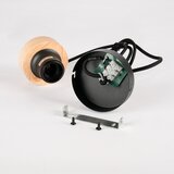  Brilagi - Visilica na sajli BASKLITE 1xE27/15W/230V drvo/crna | Eponuda.com
